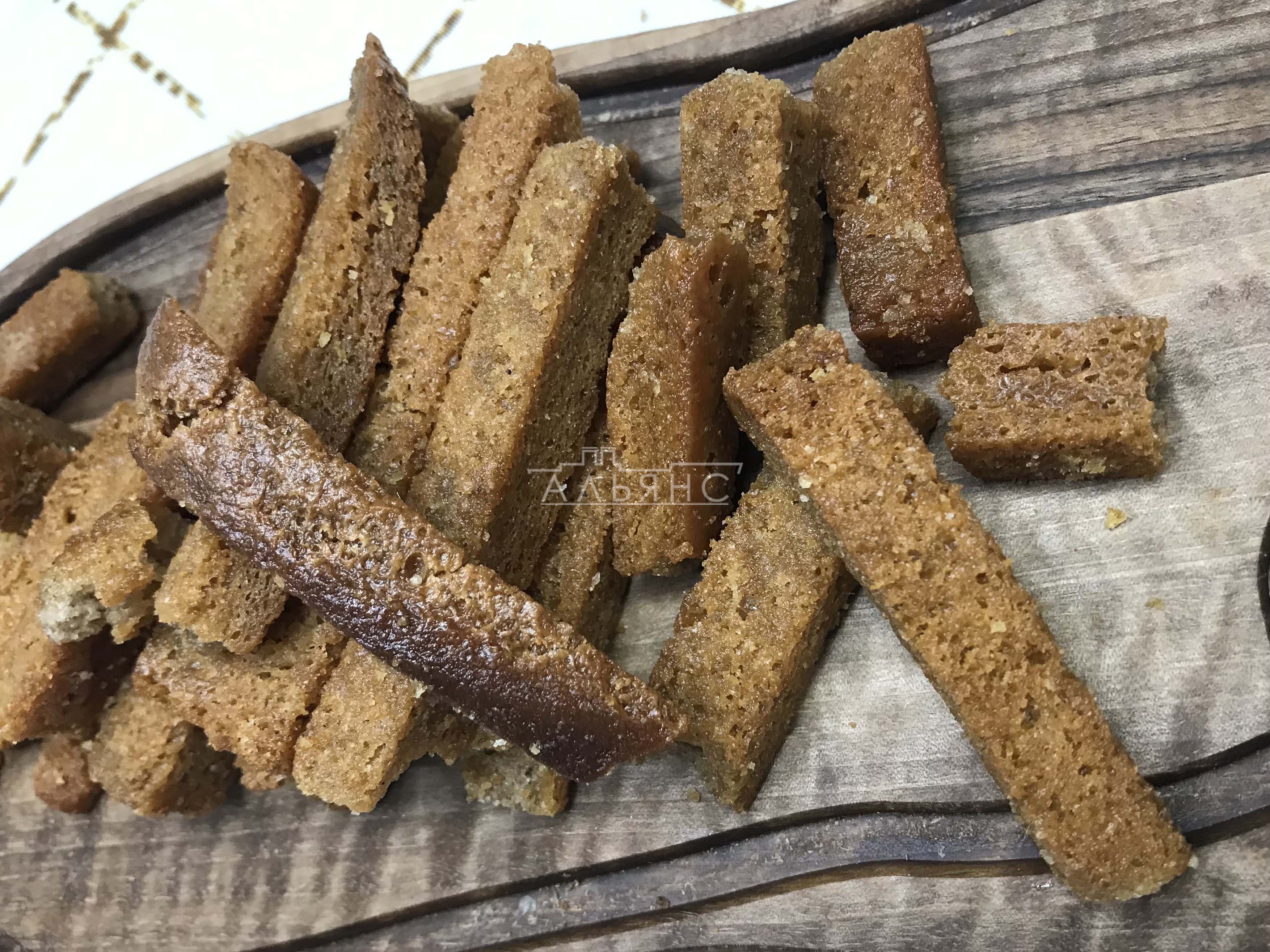 Деревенские гренки с чесноком в Рыбинске