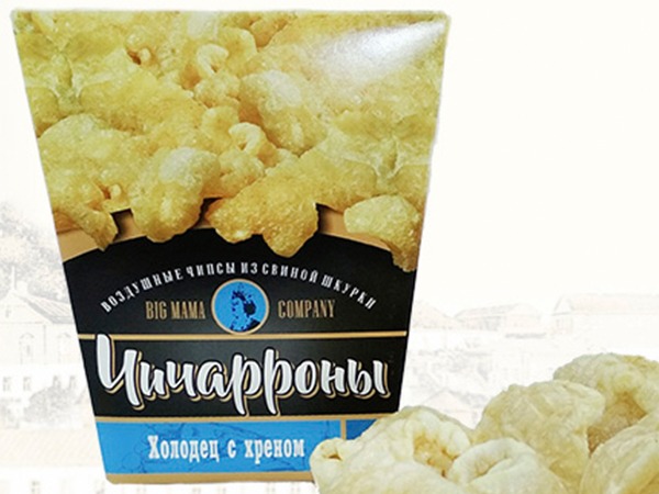 Чичарроны со вкусом холодца и хрена в Рыбинске