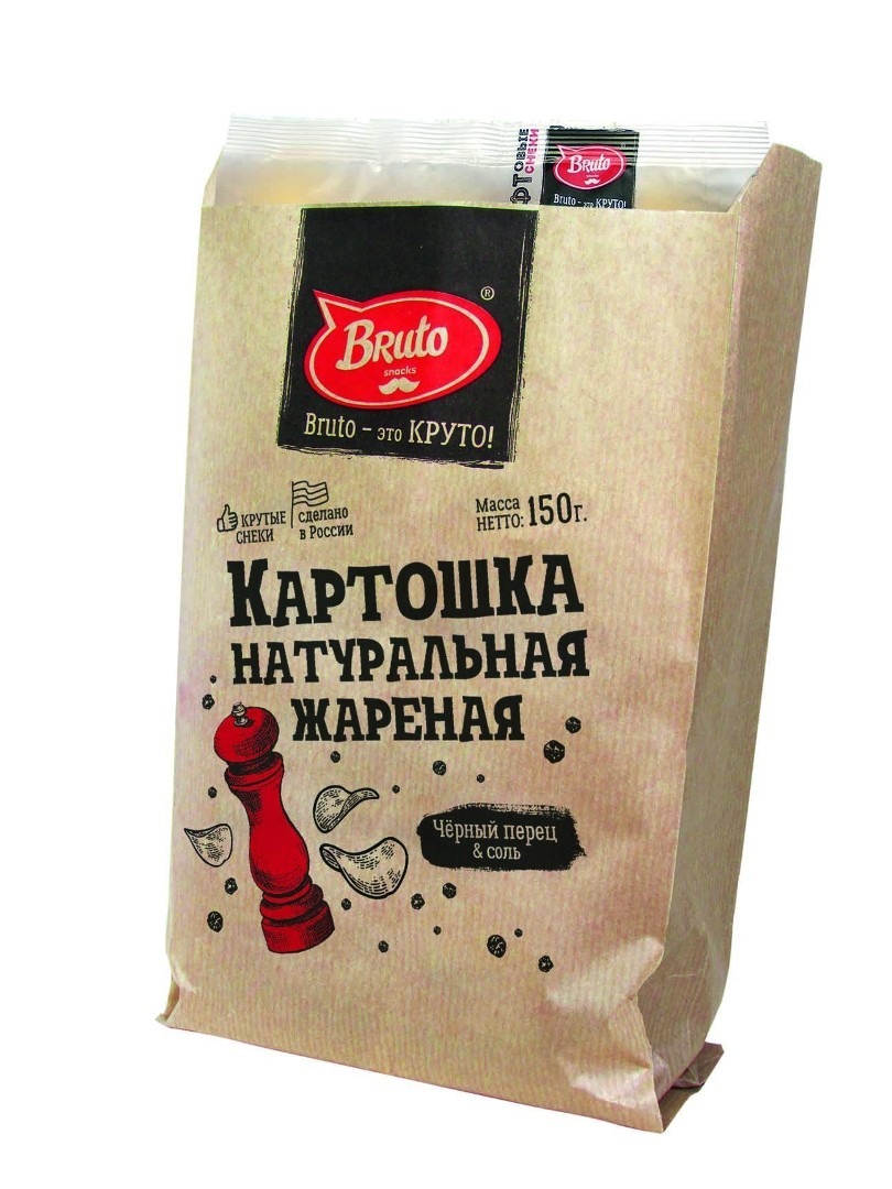Картофель «Бруто» черный перец 130 гр. в Рыбинске