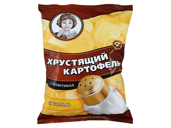 Картофельные чипсы "Девочка" 160 гр. в Рыбинске