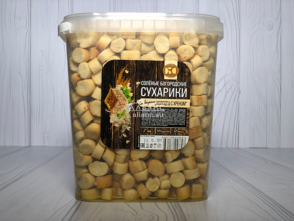 Сухарики с холодцом и хреном в Рыбинске