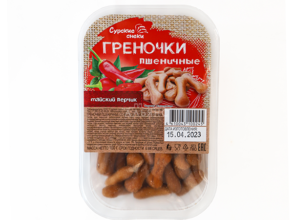 Сурские гренки Тайский перчик (100 гр) в Рыбинске