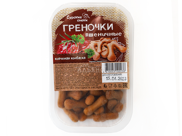 Сурские (ПШЕНИЧНЫЕ) Копченая колбаска (100 гр) в Рыбинске
