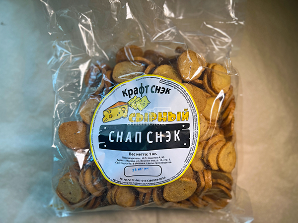 Снапсы ПШЕНИЧНЫЕ "Сыр" в Рыбинске