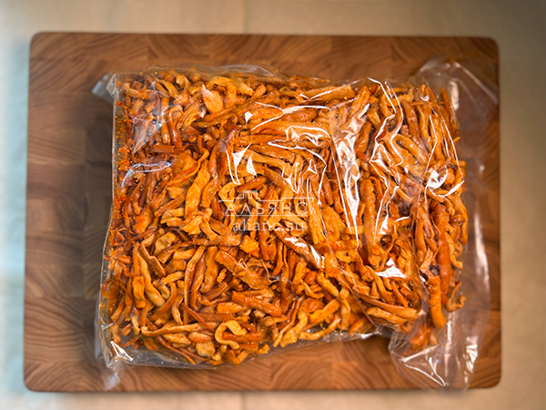 Нитка ЖАРЕНАЯ "Тайский перец" Oktobersnack 1 кг (сырный продукт) в Рыбинске