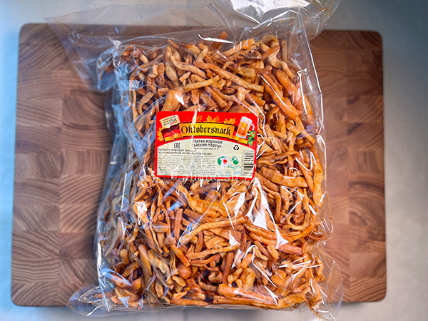 Нитка ЖАРЕНАЯ "Тайский перец" Oktobersnack 1 кг (сырный продукт) в Рыбинске