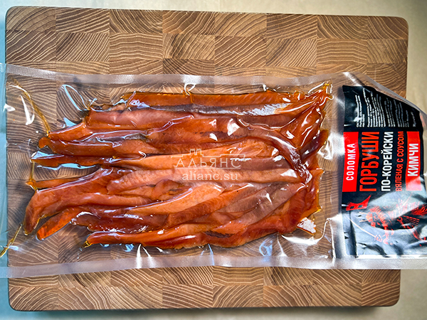 Горбуша соломка по-корейски в Рыбинске