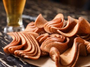 Ведро Ржаные гренки со вкусом Раки крабы (1 кг): Ресторанные гренки со вкусом стейка