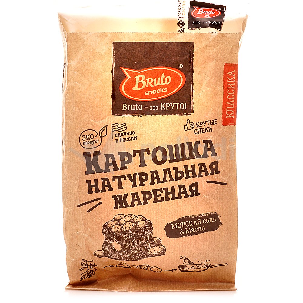 Картофель «Бруто» с солью 70 гр. в Рыбинске