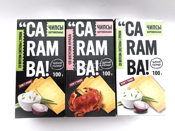 Чипсы "CARAMBA" ассорти 100 гр. в Рыбинске