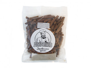 САМУРАЙ ЧИЛИ (стрипсы из дикого лосося) 100 гр: Деревенские гренки с холодцом и хреном