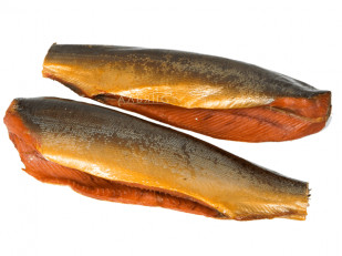 Сом (бабочка) холодного копчения: Горбуша балык холодного копчения